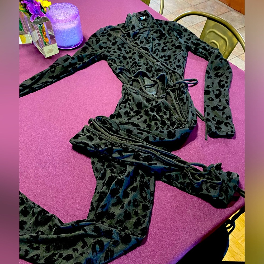 Sheer club wear